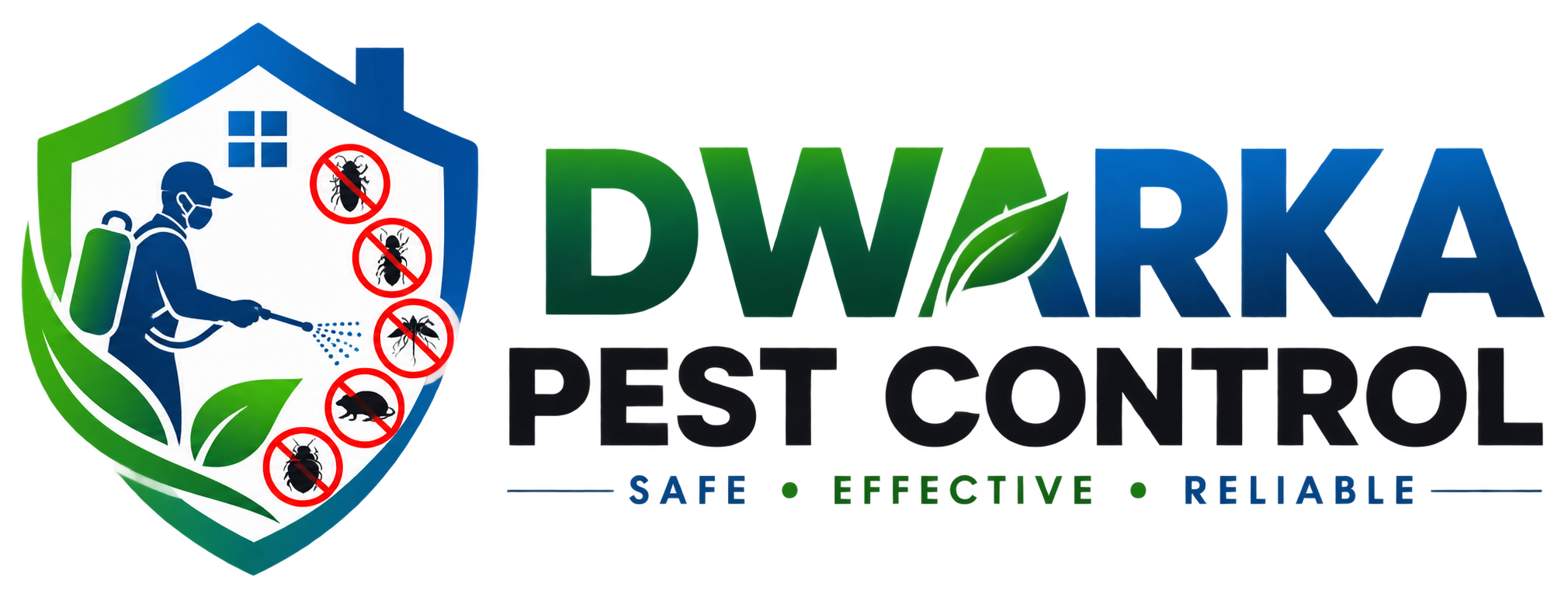 Dwarka Pest Control Logo